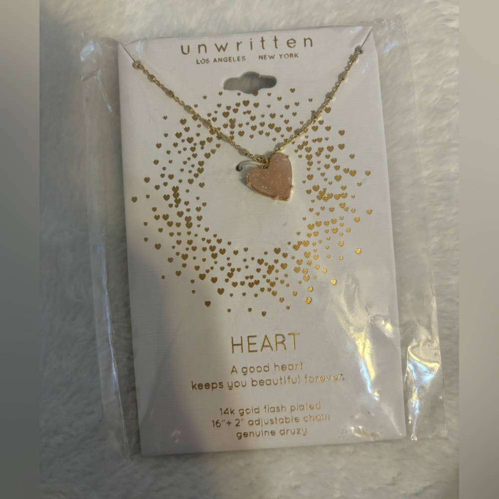 Unwritten Heart Necklace